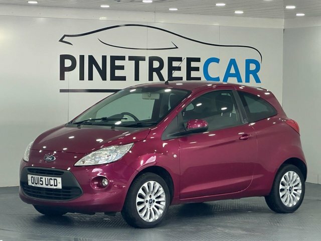 Ford KA 1.2 Zetec Hatchback Euro 5 S S OU15UCD Red #2