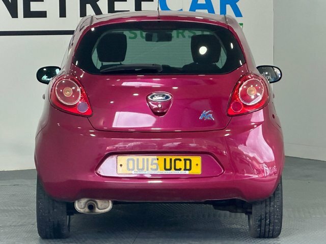 Ford KA 1.2 Zetec Hatchback Euro 5 S S OU15UCD Red #6