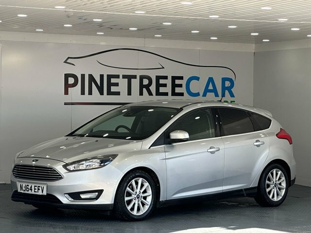 Ford Focus 1.6 Tdci Titanium Hatchback Euro NJ64EFV Silver #2