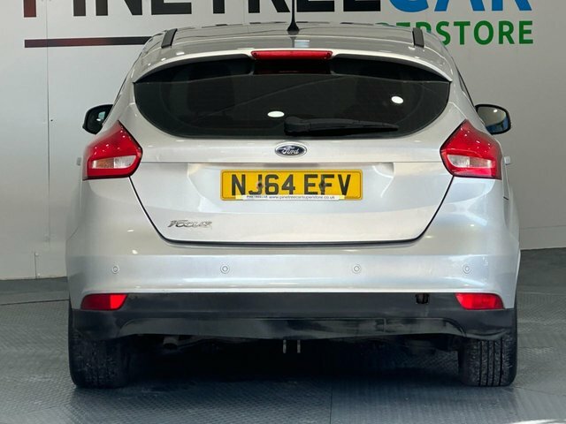 Ford Focus 1.6 Tdci Titanium Hatchback Euro NJ64EFV Silver #6