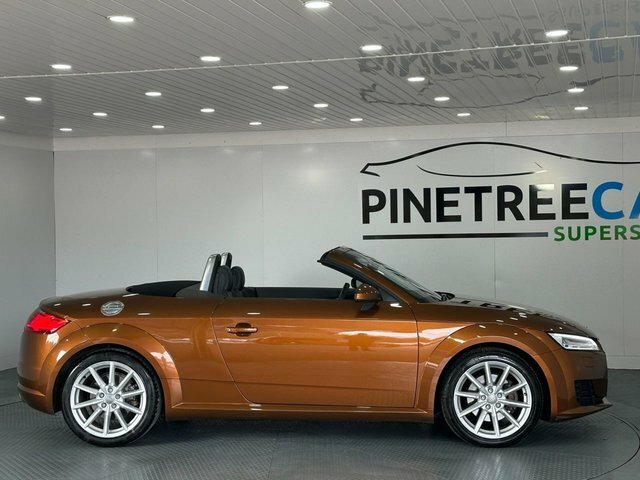 Audi TT 2.0 Tfsi Sport Roadster S Tronic Euro 6 GV67XAW Brown #4