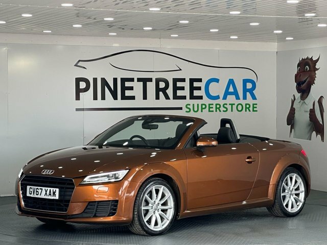 Audi TT 2.0 Tfsi Sport Roadster S Tronic Euro 6 GV67XAW Brown #2