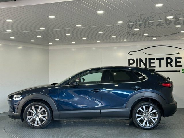 Mazda CX-30 2.0 Skyactiv-g Mhev Gt Sport Suv CF70YBV Blue #4