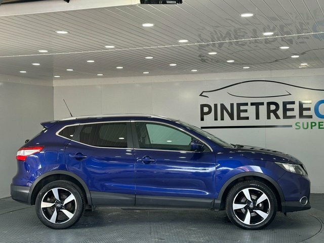 Nissan Qashqai 1.5 Dci N-connecta Suv 2Wd Euro KP66EUE Blue #4