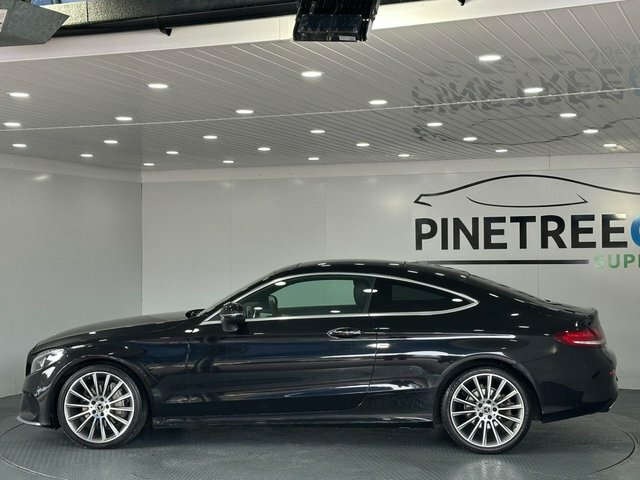 Mercedes-Benz C Class 2.1 C220d Amg Line Premium Coupe G-tr DK67RGU Black #3