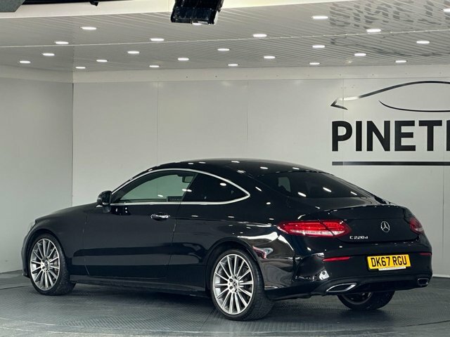 Mercedes-Benz C Class 2.1 C220d Amg Line Premium Coupe G-tr DK67RGU Black #5