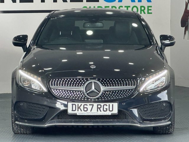 Mercedes-Benz C Class 2.1 C220d Amg Line Premium Coupe G-tr Black