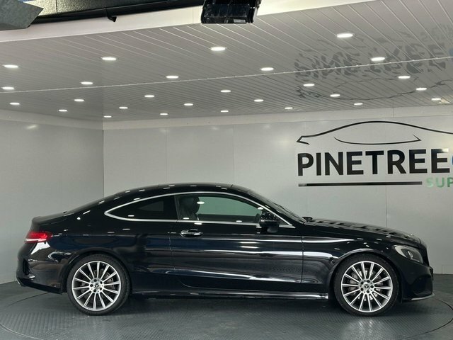 Mercedes-Benz C Class 2.1 C220d Amg Line Premium Coupe G-tr DK67RGU Black #4