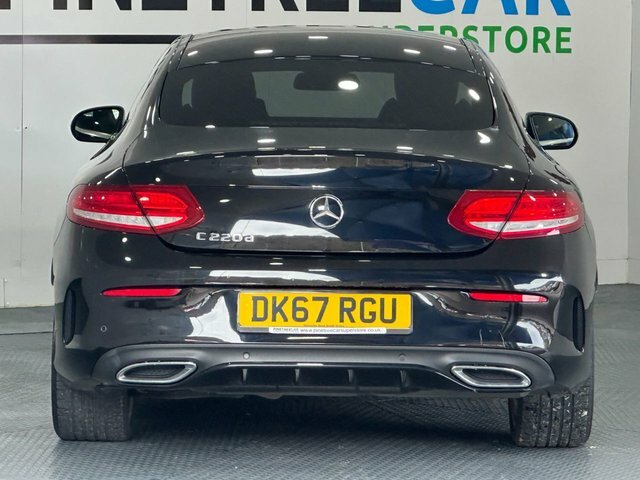 Mercedes-Benz C Class 2.1 C220d Amg Line Premium Coupe G-tr DK67RGU Black #6