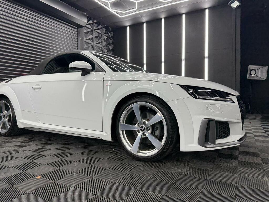 Audi TT Convertible 2.0 Tfsi 40 S Line Roadster S Tronic E White #6