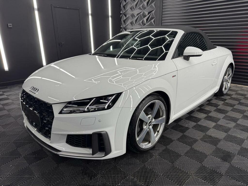 Audi TT Convertible 2.0 Tfsi 40 S Line Roadster S Tronic E White