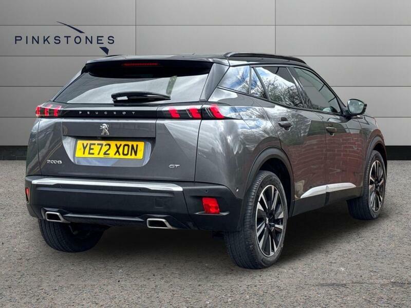 Peugeot 2008 1.2 Puretech Gt Premium Eat Euro 6 Ss YE72XON Grey #3