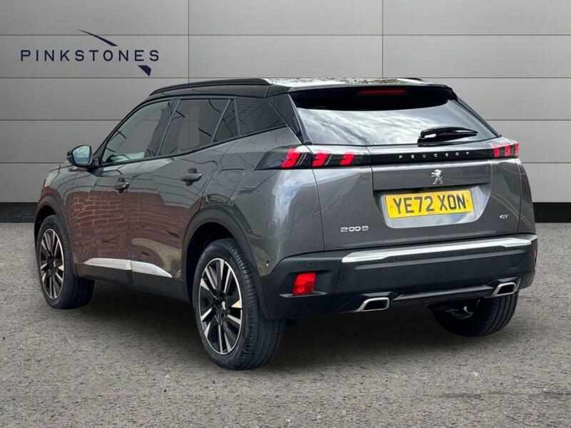 Peugeot 2008 1.2 Puretech Gt Premium Eat Euro 6 Ss YE72XON Grey #5