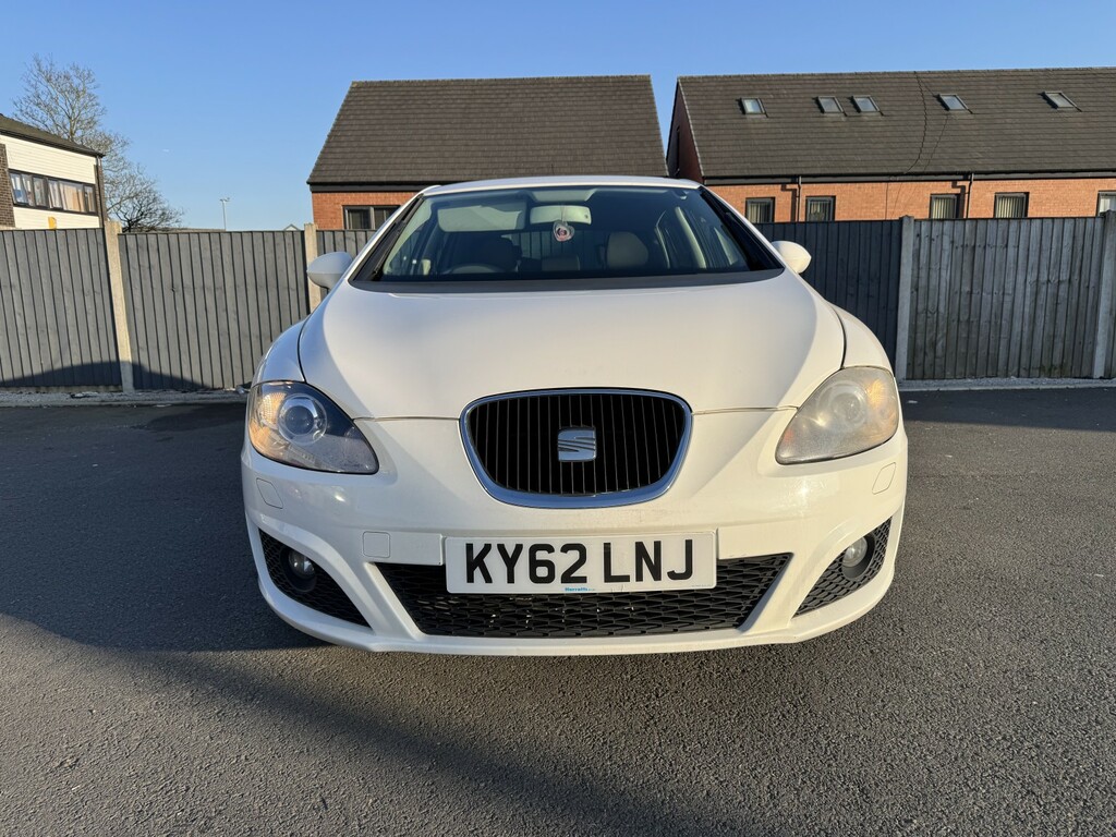 Seat Leon 1.6 Tdi Ecomotive Cr Se Copa 2012 White #3