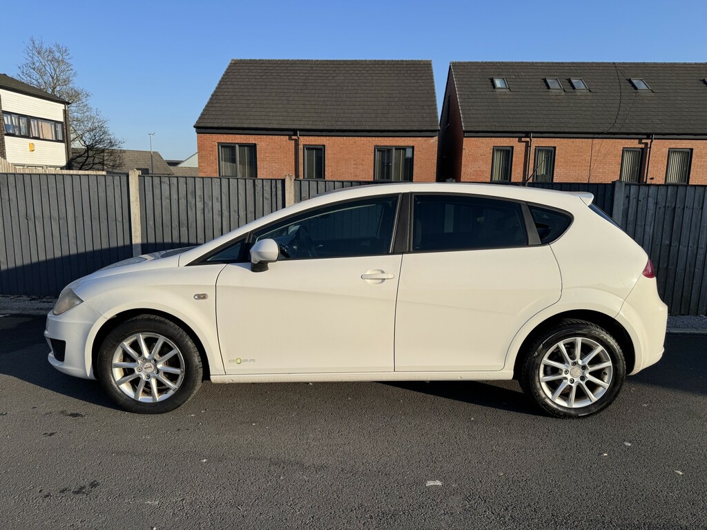 Seat Leon 1.6 Tdi Ecomotive Cr Se Copa 2012 White #4