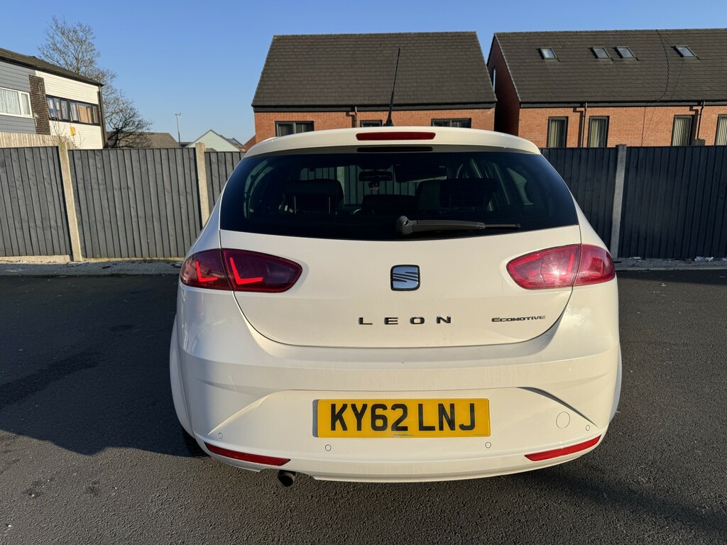Seat Leon 1.6 Tdi Ecomotive Cr Se Copa 2012 White #6