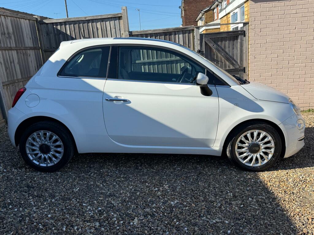 Fiat 500 1.2 Lounge Euro 6 Ss White #3
