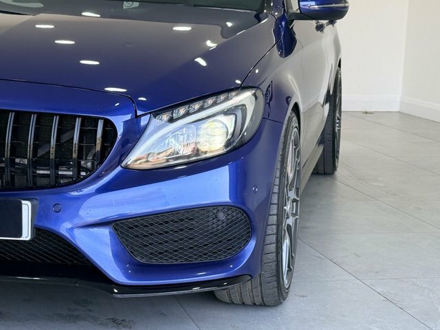 Mercedes-Benz C Class C220d Amg Line Saloon FY17FZC Blue #6