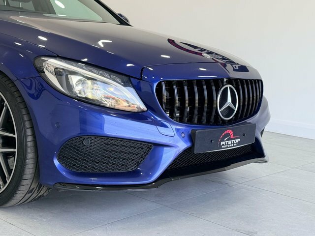 Mercedes-Benz C Class C220d Amg Line Saloon FY17FZC Blue #5