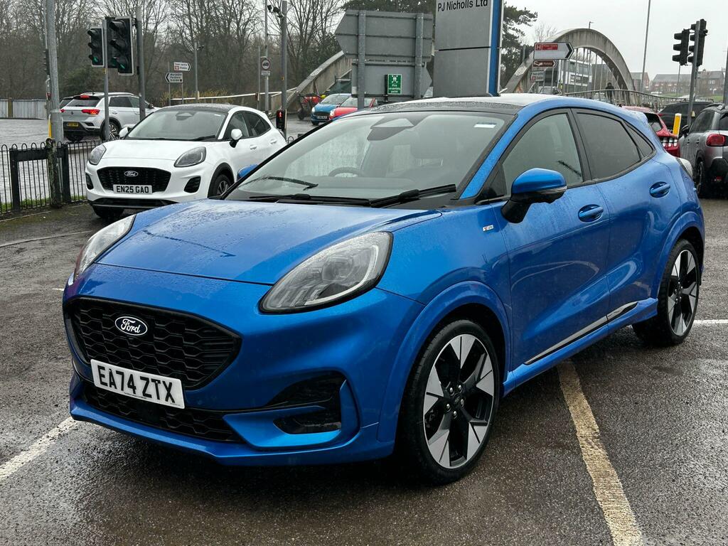 Ford Puma 1.0T Ecoboost Mhev St-line X Euro 6 Ss EA74ZTX Blue #3
