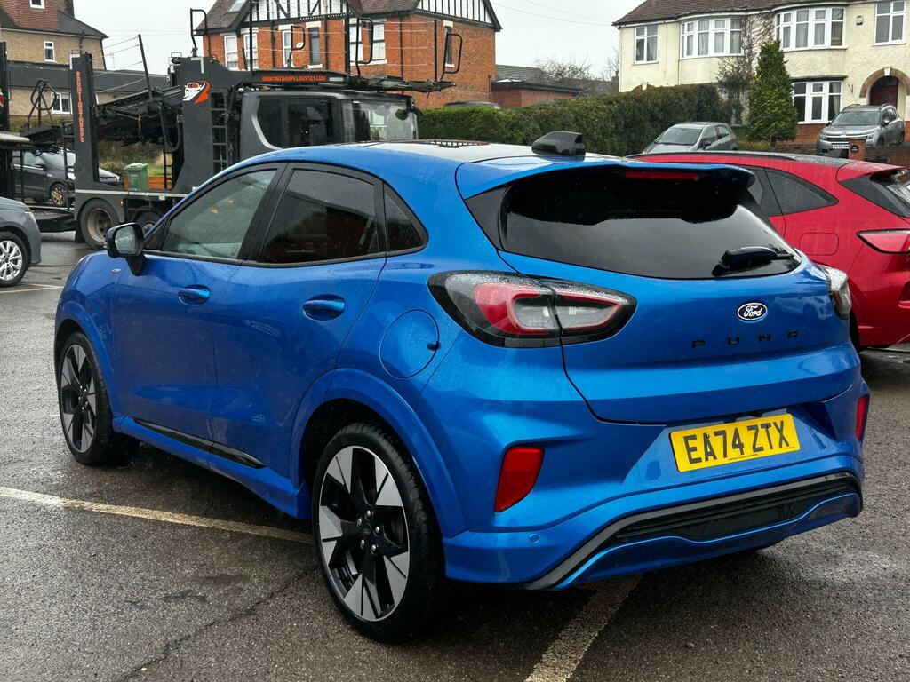 Ford Puma 1.0T Ecoboost Mhev St-line X Euro 6 Ss EA74ZTX Blue #4