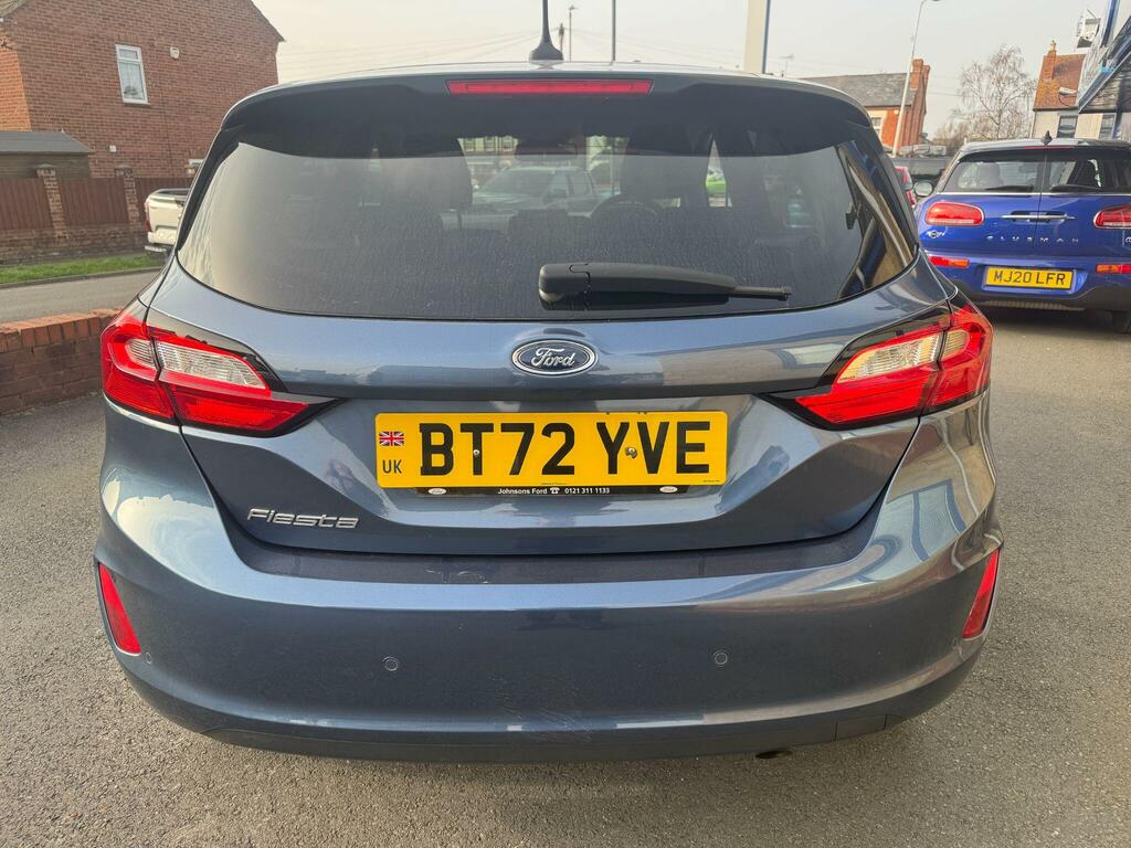 Ford Fiesta 1.0T Ecoboost Titanium Euro 6 Ss BT72YVE Blue #4