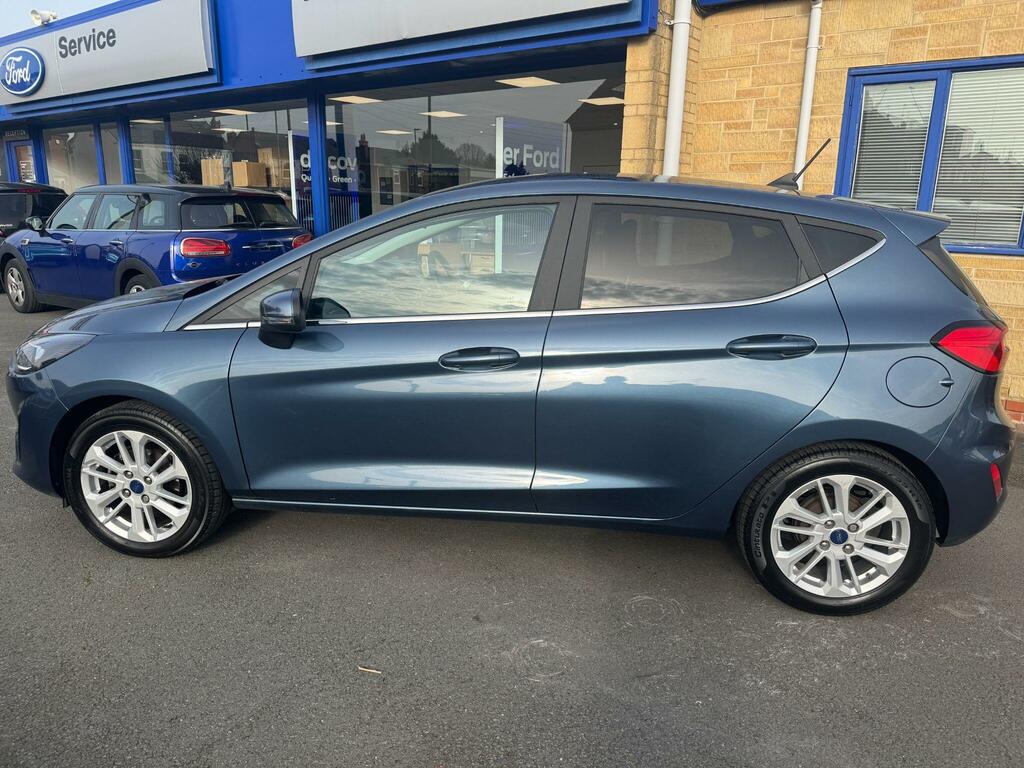 Ford Fiesta 1.0T Ecoboost Titanium Euro 6 Ss BT72YVE Blue #6