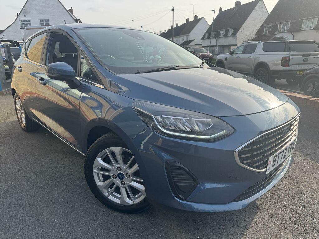 Ford Fiesta 1.0T Ecoboost Titanium Euro 6 Ss Blue