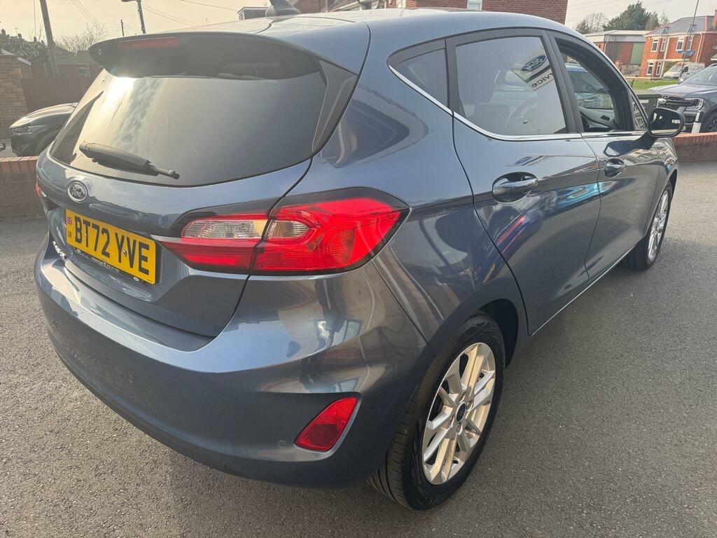 Ford Fiesta 1.0T Ecoboost Titanium Euro 6 Ss BT72YVE Blue #3