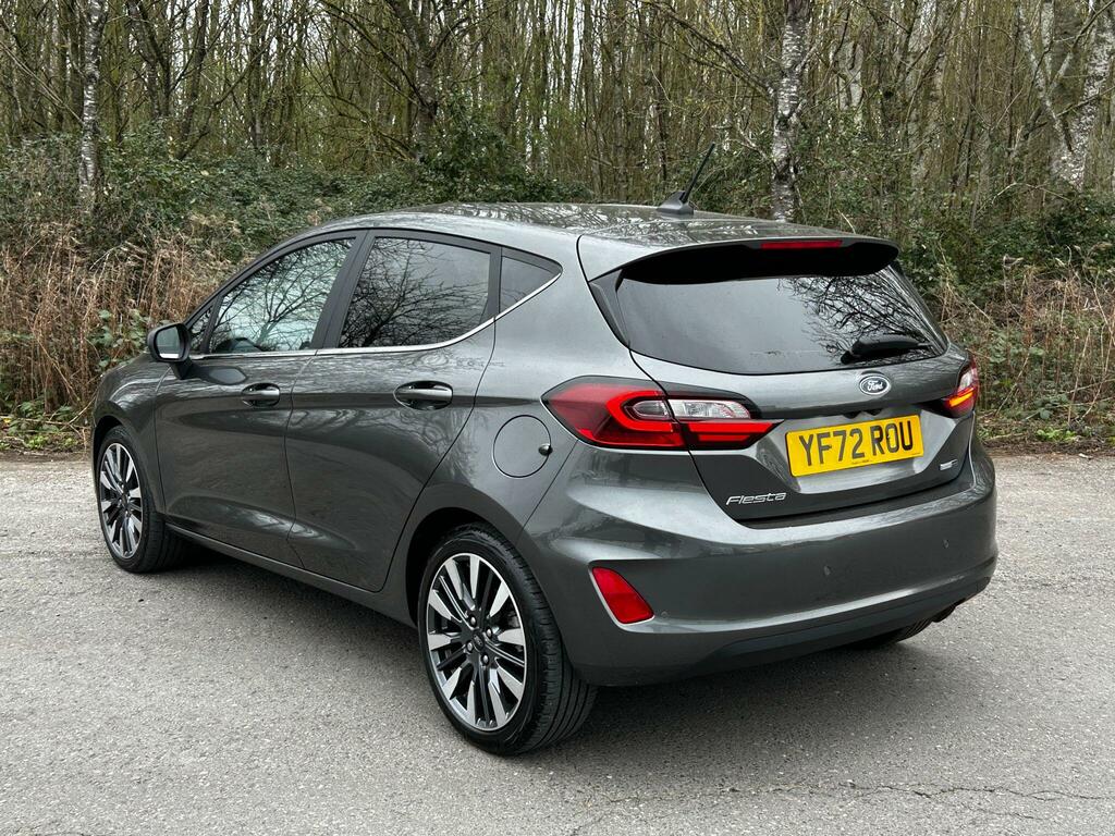 Ford Fiesta 1.0T Ecoboost Mhev Titanium X Dct Euro 6 Ss YF72ROU Grey #4