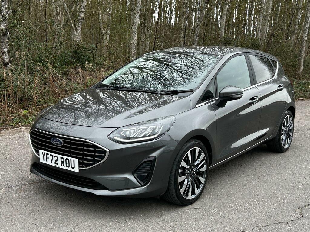 Ford Fiesta 1.0T Ecoboost Mhev Titanium X Dct Euro 6 Ss YF72ROU Grey #3