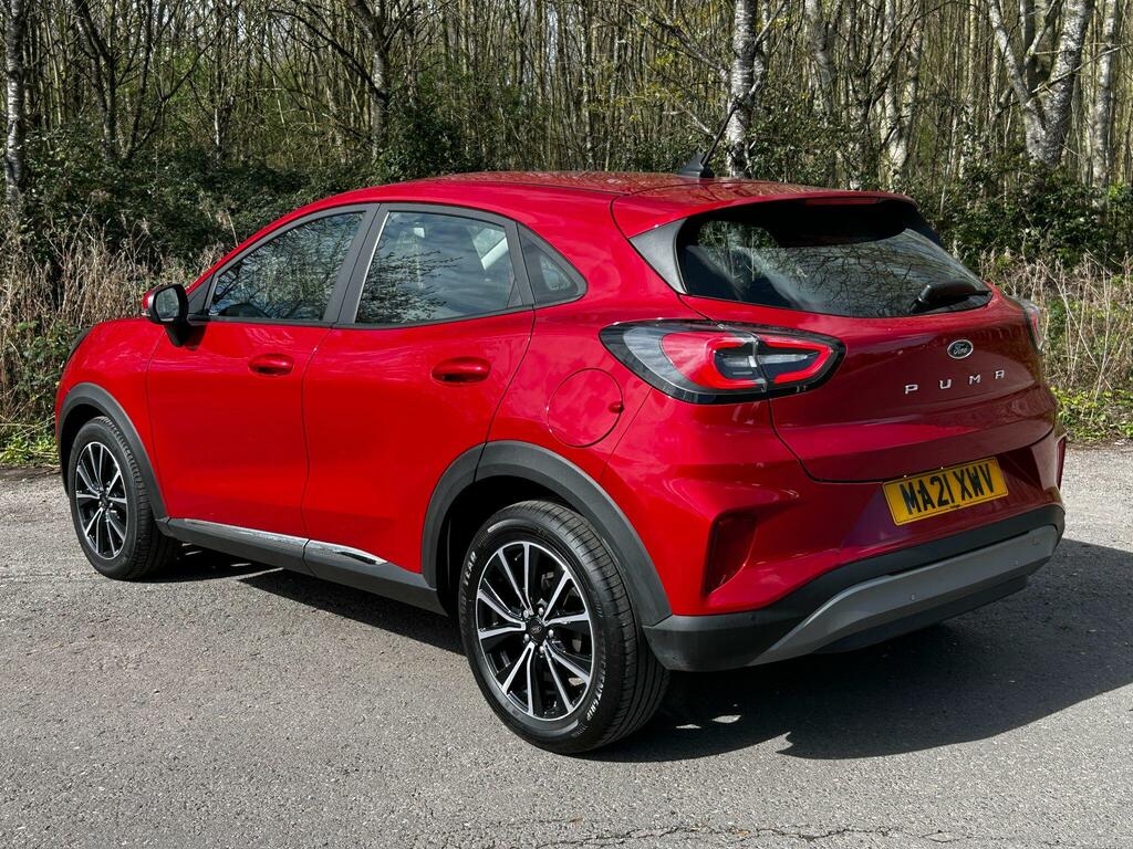 Ford Puma 1.0T Ecoboost Titanium Dct Euro 6 Ss MA21XWV Red #4