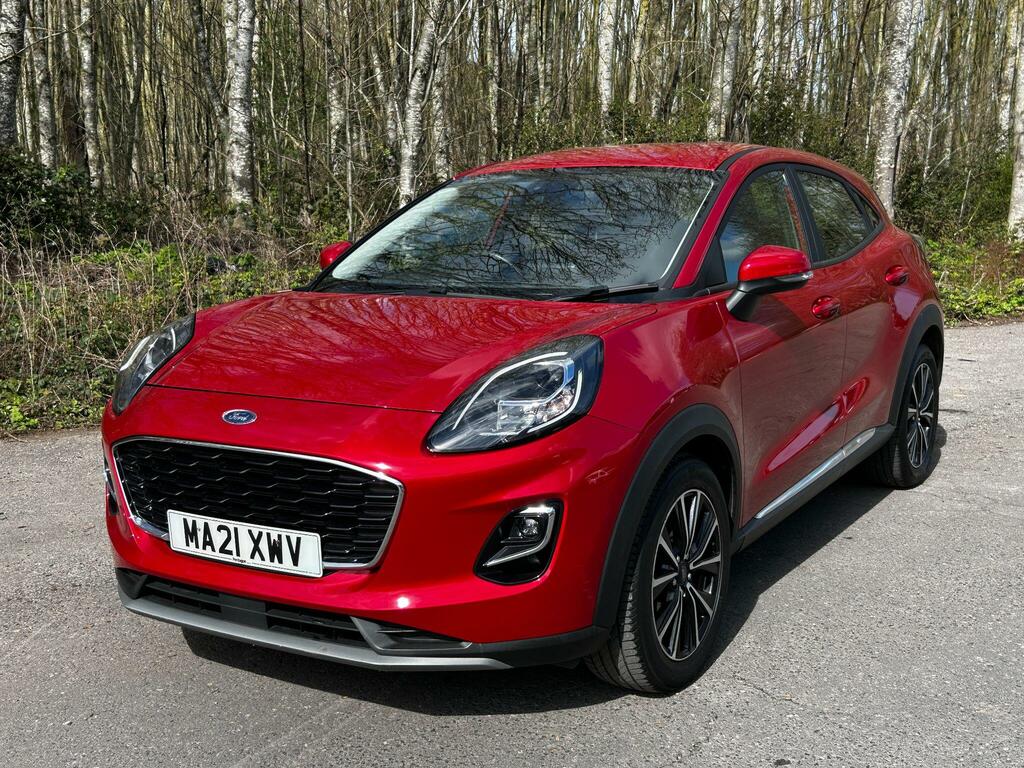 Ford Puma 1.0T Ecoboost Titanium Dct Euro 6 Ss MA21XWV Red #3