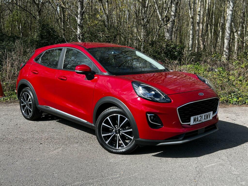 Ford Puma 1.0T Ecoboost Titanium Dct Euro 6 Ss Red