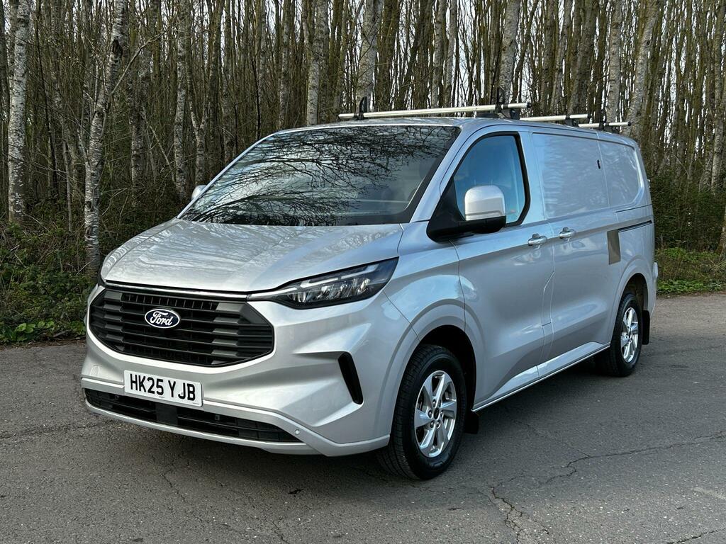 Ford Transit Custom 2.0 280 Ecoblue Limited L1 H1 Euro 6 Ss HK25YJB Silver #3