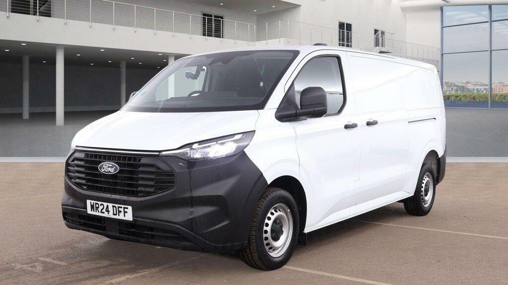 Ford Transit Custom 2.0 320 Ecoblue Leader L2 H1 Euro 6 Ss WR24DFF White #2