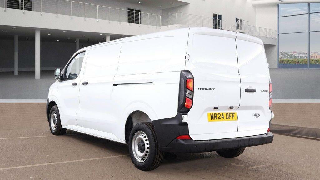 Ford Transit Custom 2.0 320 Ecoblue Leader L2 H1 Euro 6 Ss WR24DFF White #4