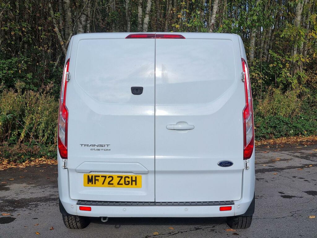 Ford Transit Custom 2.0 300 Ecoblue Limited Crew Van L2 H1 Euro 6 Ss MF72ZGH White #6