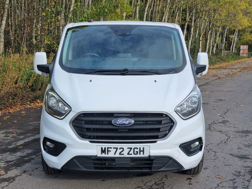 Ford Transit Custom 2.0 300 Ecoblue Limited Crew Van L2 H1 Euro 6 Ss MF72ZGH White #2