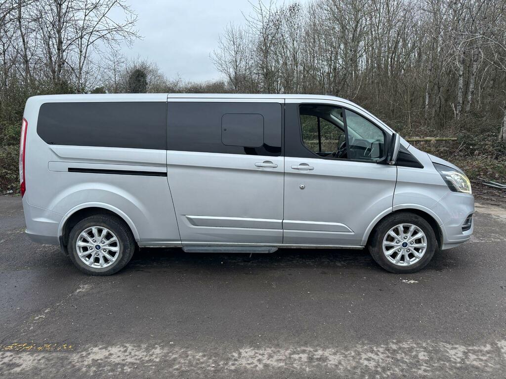 Ford Tourneo Custom 2.0 320 Ecoblue Titanium L2 Euro 6 Ss MW22EJA Silver #2