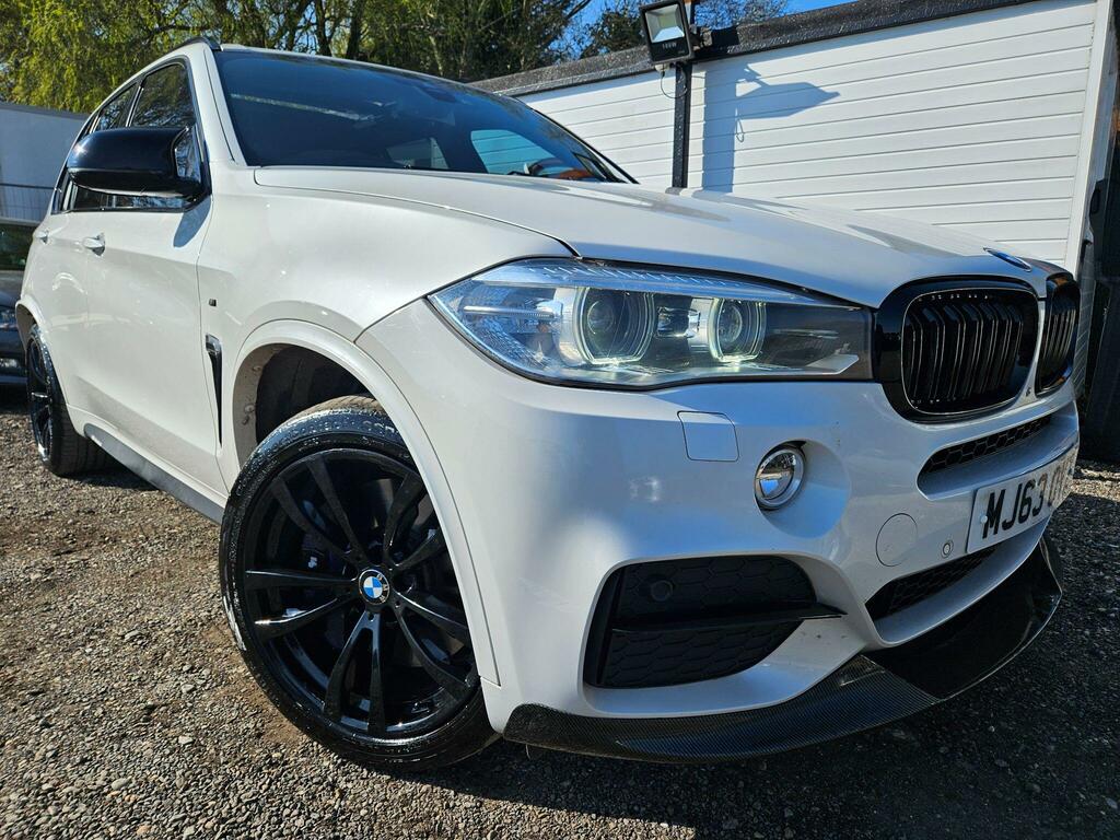 BMW X5 3.0 M50d Xdrive Euro 6 Ss MJ63OYZ White #6