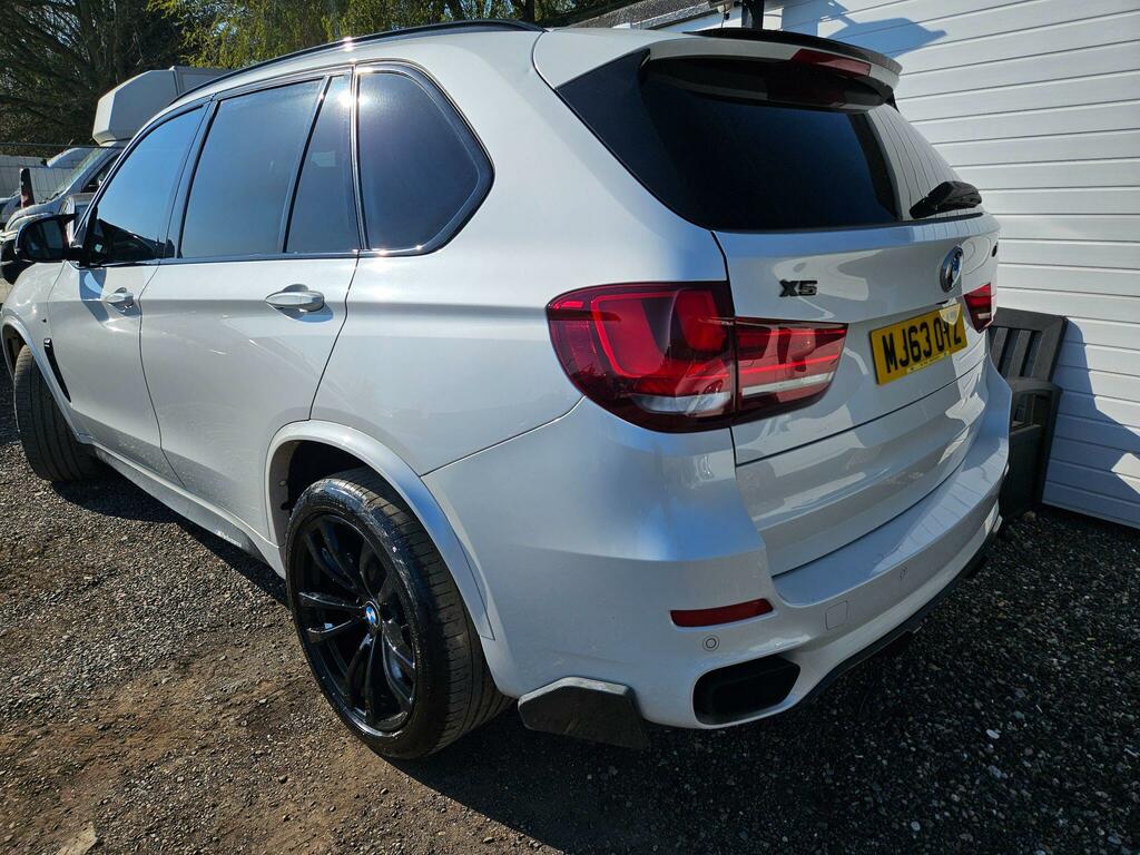 BMW X5 3.0 M50d Xdrive Euro 6 Ss MJ63OYZ White #5