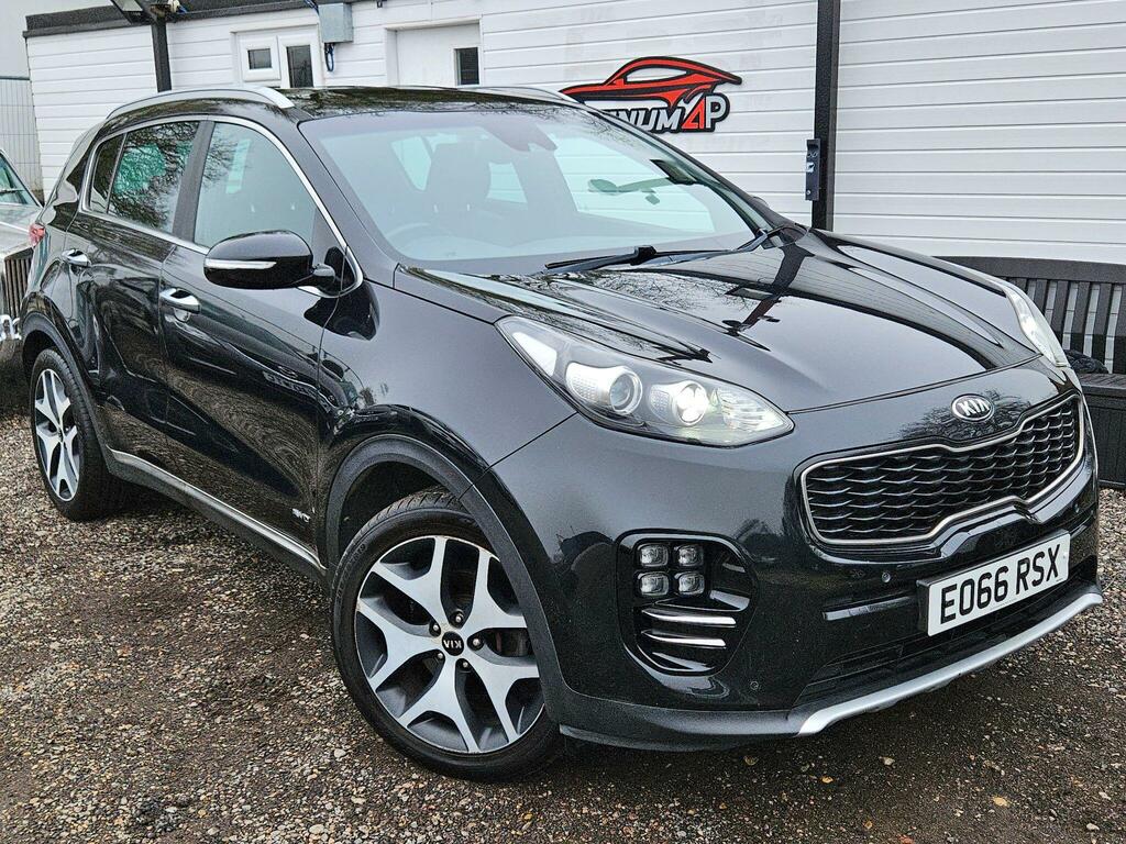 Kia Sportage 1.6 T-gdi Gt-line Dct Awd Euro 6 E066RSX Black #2