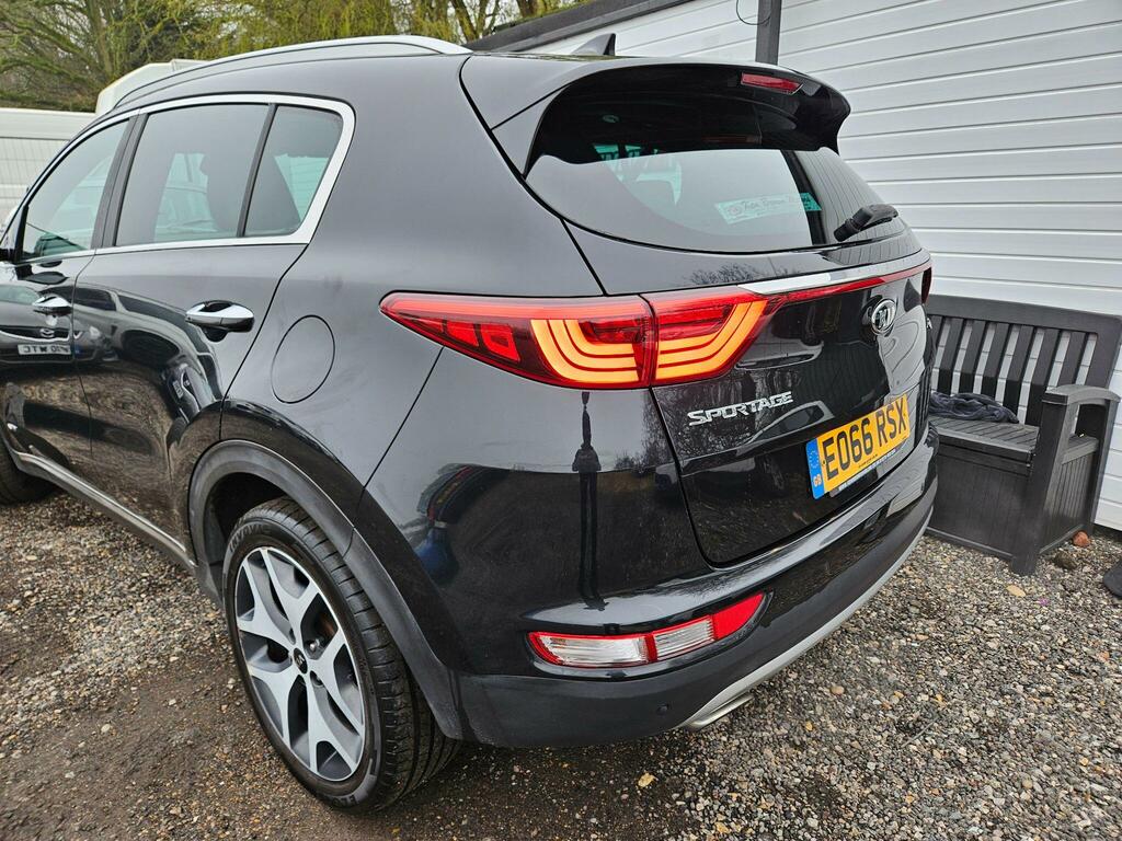 Kia Sportage 1.6 T-gdi Gt-line Dct Awd Euro 6 E066RSX Black #6