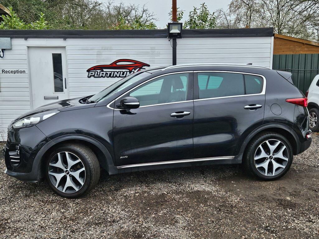 Kia Sportage 1.6 T-gdi Gt-line Dct Awd Euro 6 E066RSX Black #3