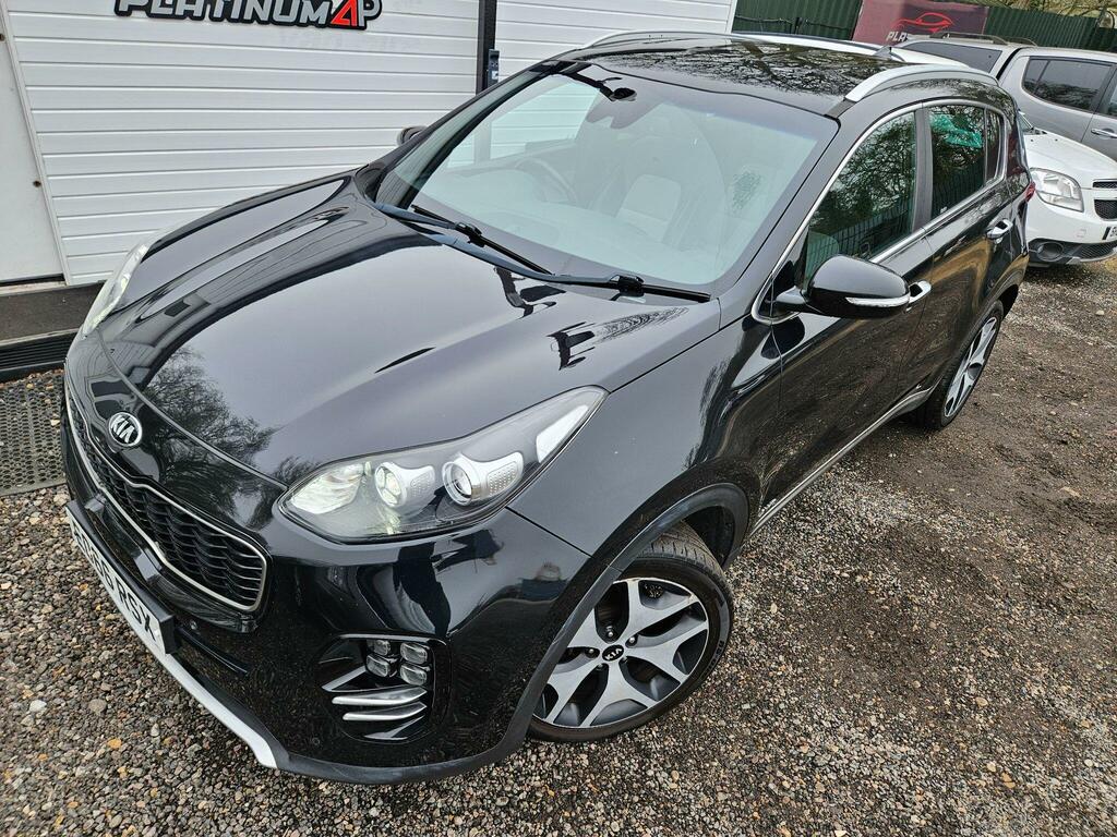 Kia Sportage 1.6 T-gdi Gt-line Dct Awd Euro 6 E066RSX Black #4