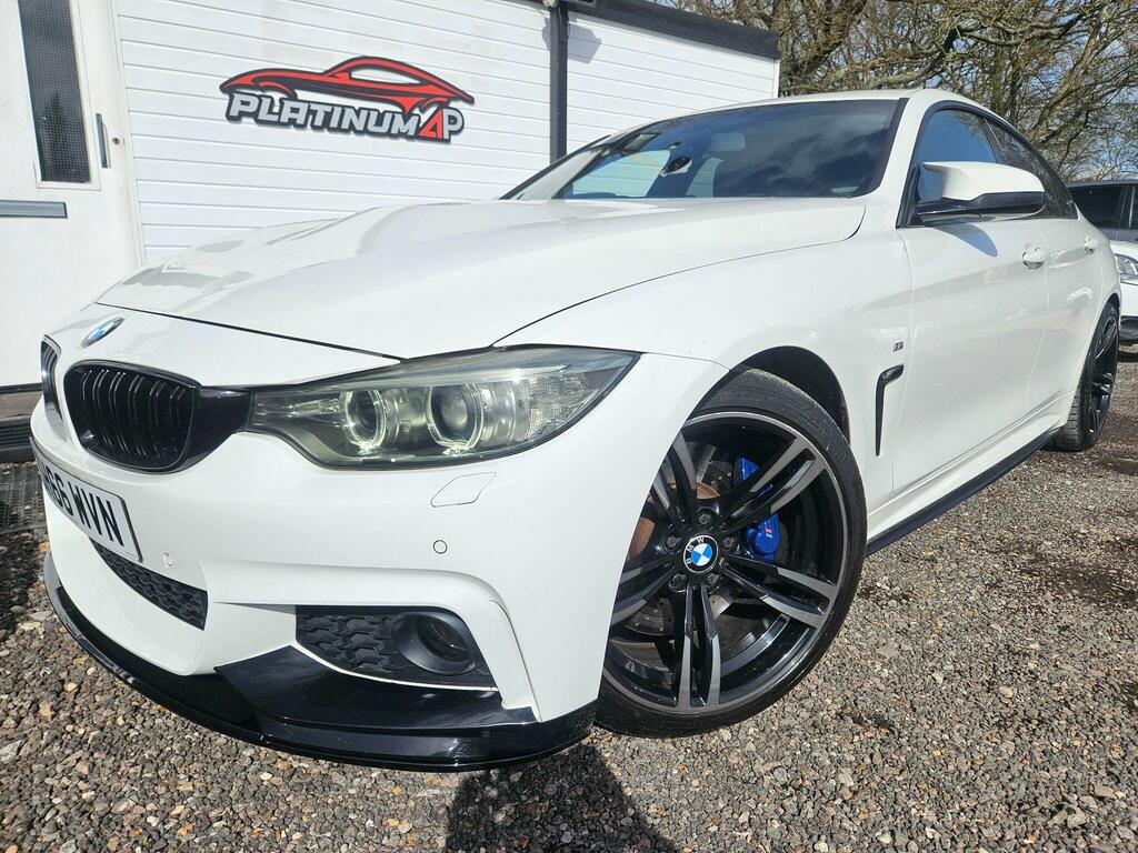 BMW 4 Series Gran Coupe 3.0 430D M Sport Xdrive Euro 6 Ss SH66WVN White #5