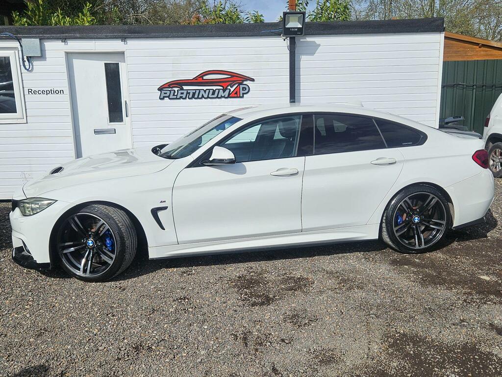 BMW 4 Series Gran Coupe 3.0 430D M Sport Xdrive Euro 6 Ss SH66WVN White #4