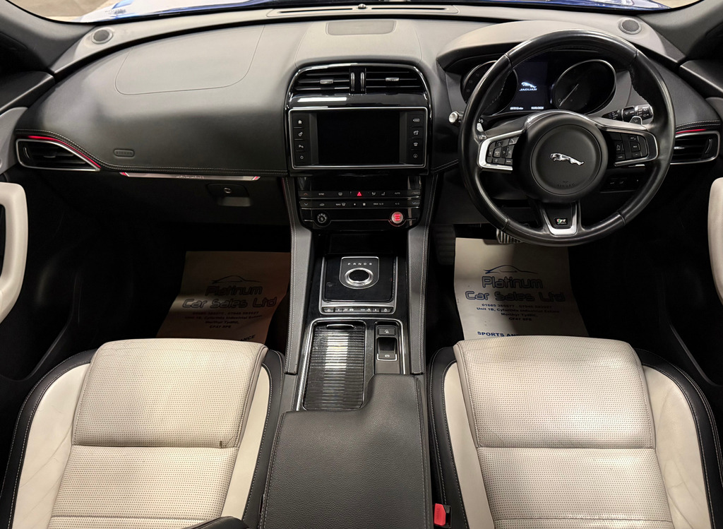 Jaguar F-Pace R-sport Awd Black Pack BX67HDZ Blue #6