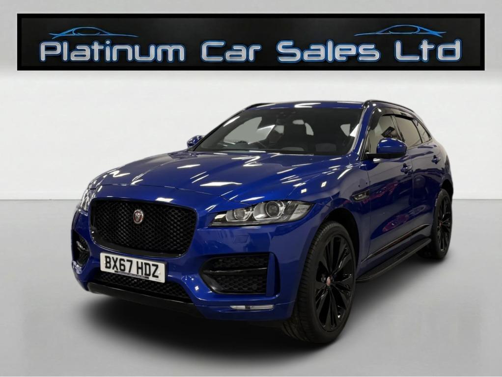 Jaguar F-Pace R-sport Awd Black Pack BX67HDZ Blue #3